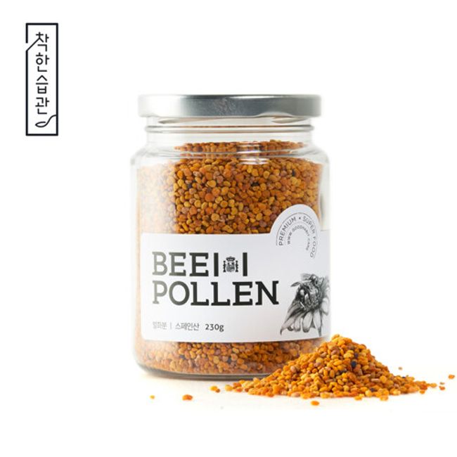 Good habits bee pollen 230g, 1 pc, no single item