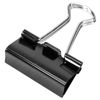 [100 Pack] 32mm Black Foldback Clips Office Paper Binding Bulldog Grips