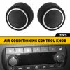 Air Conditioner Climate Heater Control Knobs for 09-13 Buick Enclave Rear Volume