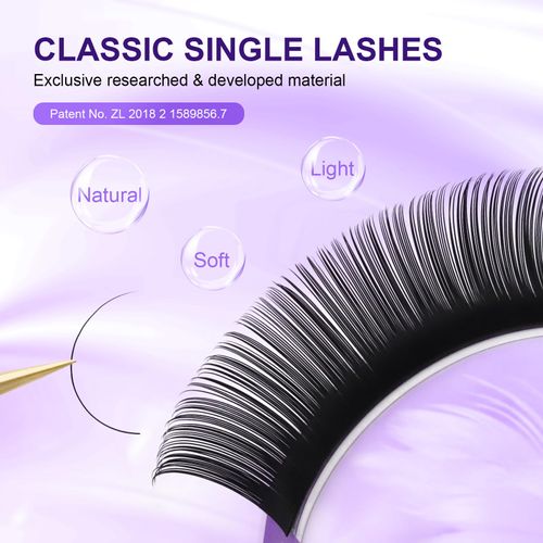 NAGARAKU 5 Boxes of Individual Eyelashes, 1:1 Individual Eyelashes, Volume Eyelashes, Classic Eyelash Extension, Soft, Natural, 1 to 1 Eyelashes, Matte Black, 16 Row, High Capacity (0.07 mm, D