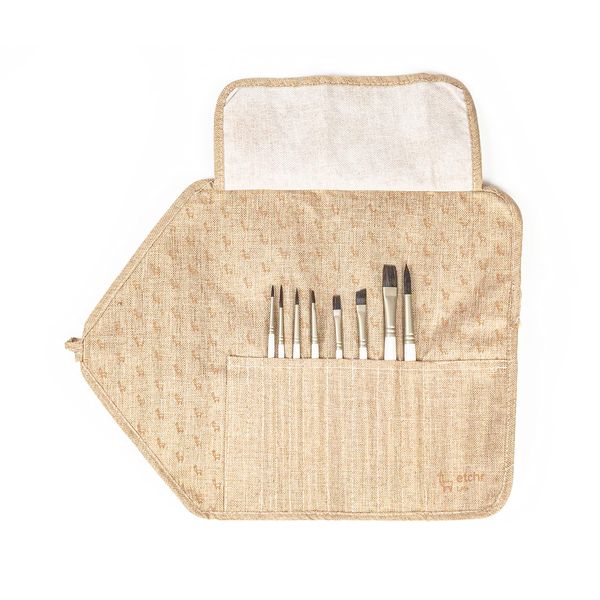 Etchr : Gouache Brushes : Set of 8