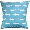 Cushion Cover in Scion Mini Mr Fox Turquoise 16"
