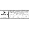 Au-TOMOTIVE GOLD Rectangular Wave Key Ring for Acura TLX (Pink)