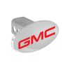 Gmc Red Block Letters Emblem Trailer Hitch Cover Plug
