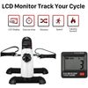 Mini Exercise Bike Under Desk Pedal Exerciser Cycle Arm Leg Peddler LCD Display