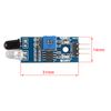HALJIA 20PCS IR Infrared Obstacle Avoidance Sensor Module 3-Wire Reflective Photoelectric Sensor Module Compatible with Arduino Smart Car Robot Raspberry Pi 3