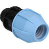 20mm x 3/4" MDPE Male Adapter Compression Coupling Fitting Water Pipe PN16