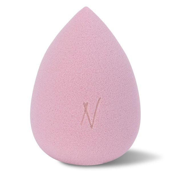 Nanshy Dusty Rose Pink Makeup Sponge - Latex-Free, Vegan-Friendly Beauty Blender for Flawless Foundation Application (Liquid & Powder)