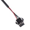 Electric Bicycle Thumb Twist Throttle Speed Control Speed Control Left/Right Hand Control 3 Wire Plastic Black
