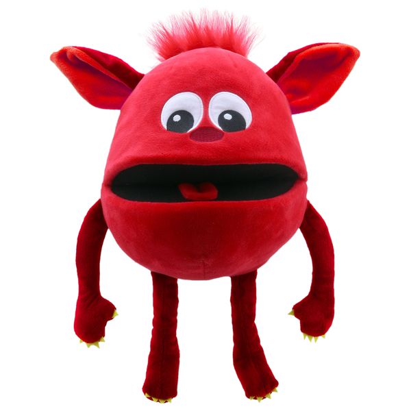 The Puppet Company - Baby Monsters - Red Hand Puppet Multi-colored,35 x 20 x 16 centimeters