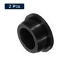 sourcing map 2 Pcs Black Plug Holes, Waterproof Rubber Button Plug for 32mm / 1.26" Hole
