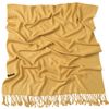 CJ Apparel Gold Brown Solid Colour Design Shawl Scarf Wrap Pashmina Seconds NEW, One Size