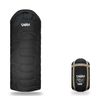 Sleeping Bag, Compact, Winter, Summer, Envelope Shape, (Black)