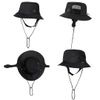 Tabarua Premium Surf Hat, Premium Black
