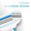 Venus Smooth Women's Razor Blade Refills - 4 Count
