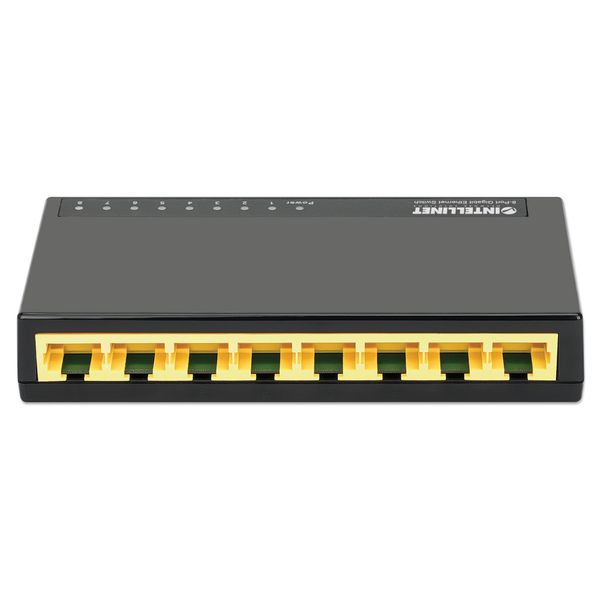 Intellinet 561754 Gigabit Ethernet Switch 8 Ports Black