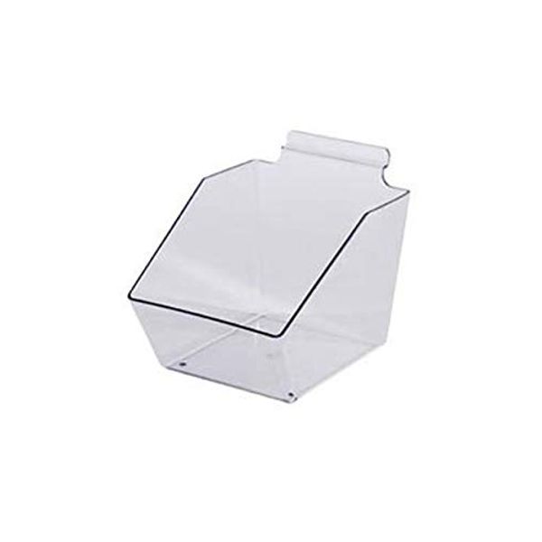 Plastic Dump Bin 7½ L x 6W x 5½ D Inches for Slatwall