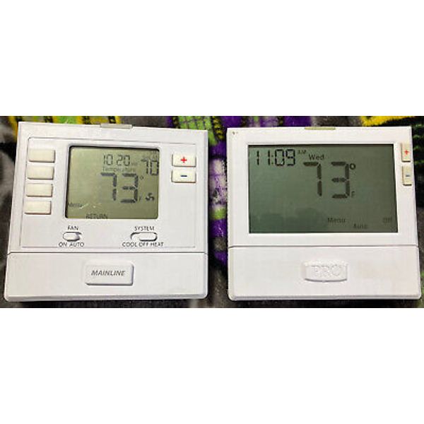 🥶2X THM: PRO1 T805 Programmable Digital Thermostat White & T705 Tested PoR