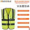 A-SAFETY STAFF High Visibility Reflective Safety Vest