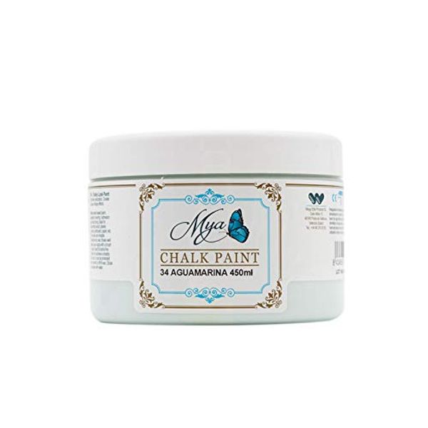 elite pro MYA Chalk Paint 34 Aquamarine, 400ml