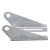 Seachoice Keel Roller Bracket, Galvanized Boat Trailer, One Size, Natural, 2 Piece