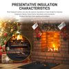 2Pc BBQ Under Grill Mat Fireproof Oil-Proof Deck Patio Floor Protect Mat Nonslip