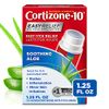 Cortizone 10 With Healing Aloe Easy Relief Applicator 1.25 oz., Maximum Strength 1% Hydrocortisone Anti-Itch Liquid (Pack of 6)