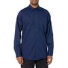 Red Kap Men's Wrinkle-Resistant Cotton Work Shirt, Navy, Medium
