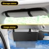 Car Sun Visor  Extender Shield Truck Side Anti Glare Window Shade EOA