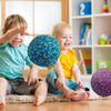 Bubabloon BC40925 Colorful Ring, Blue, Around 6 Months