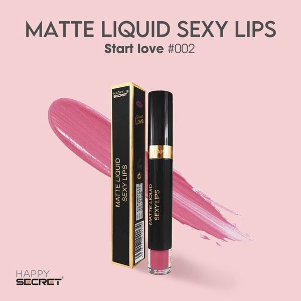 TOP WHITE Matte Liquid Lipstick. STAR LOVE #002