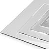 3mm Perspex Clear Acrylic Plastic Sheet Panel (A2, 594 x 420mm) High Transparency, Shatterproof - Clear (3)