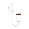 CAPASTEC CO2 Diffuser, Efficient Carbon Dioxide Distribution, Aquarium CO2 System, for Optimal Plant Growth, M, Clear, 1 Set