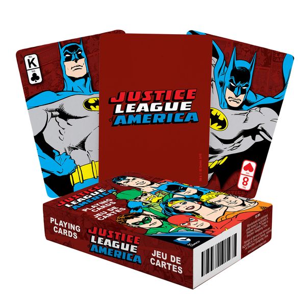 Aquarius 52301 Justice League Playing Cards, Multicolour
