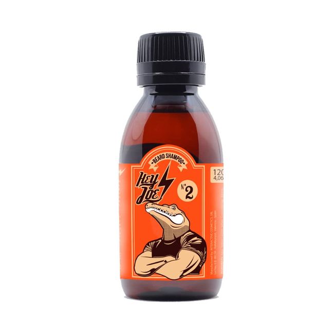 HEY JOE! - Beard Shampoo Nº 2 | Shampoo para Barba Mandarina Roja de 120 ml