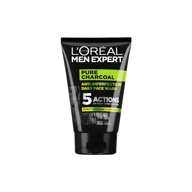 L’Oréal Paris Men Expert Pure Charcoal Cilt Problemlerine Karşı Savaşan Yüz Yıkama Jeli (100 ml)