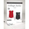 Fadenkäfer Paper Pattern College Jacket Men, White