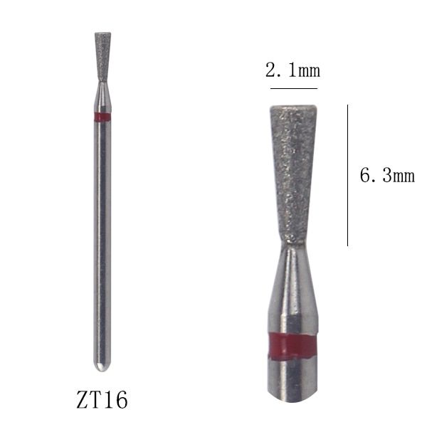 Nail Drill Diamond Nail Drill Bit Drill Cuticle For Acrylic Gel Nails Manicure Pedicure Remover Tool 3/32 Inch