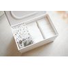 YAMAZAKI home VEIL COTTON CASE WH, 2427
