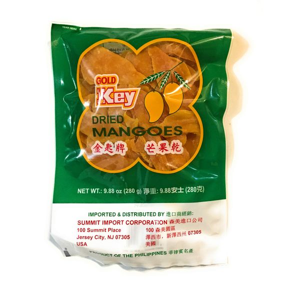 Gold Key Dried Mangoes 9.88 Oz