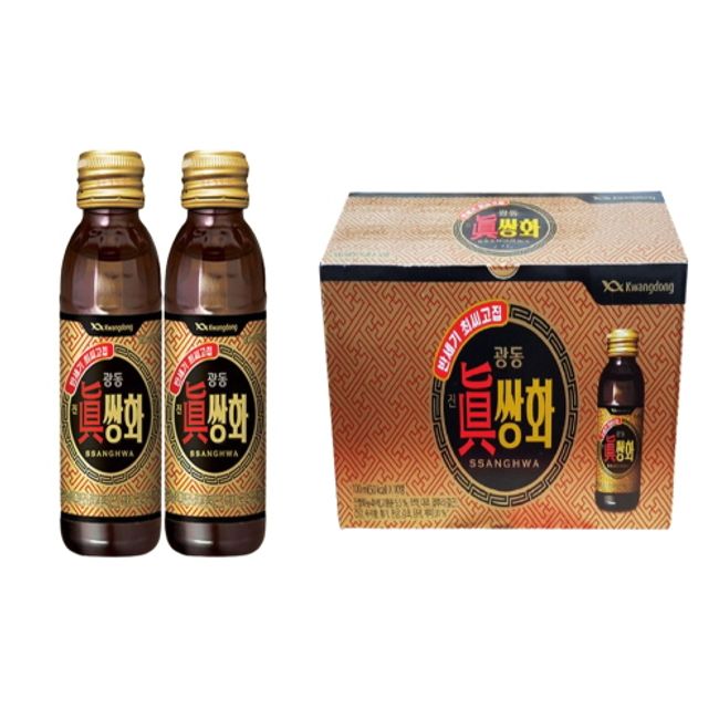 Guangdong Pharmaceutical Jinssanghwa 100ml 50 Bottles Half Century Choi's Stubborn Guangdong Ssanghwa