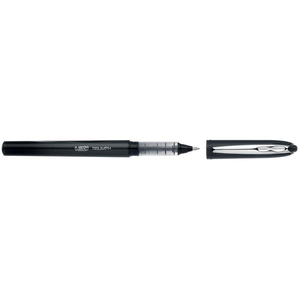 BIC Liquidink Roller BIC® Triumph 537.R, Metal Tip, 0.5 mm, Black