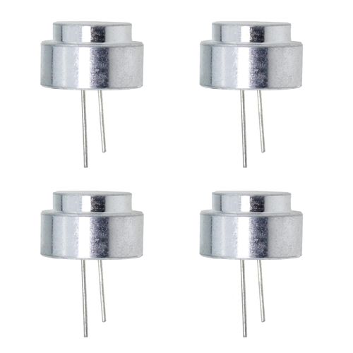 MTQY 4PCS Aluminium Ultrasonic Sensor Integrated Transceiver Waterproof Diameter 16MM Waterproof Probe Distance Sensor Probes