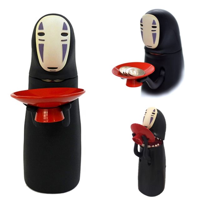 Studio Ghibli Authentic Benelic JAN: 4990593245239 Spirited Away No-Face Musha-Musha Munching Piggy Bank