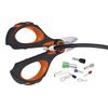 3 Claveles Electrician Scissors 6.3 Inch Multi-Function with Heavy Duty Professional Wire Stripper