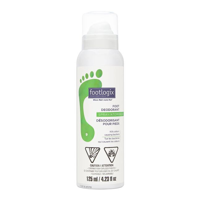 FOOTLOGIX Foot Deodorant Spray, 4.23 Fl Oz