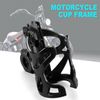 Motorcycle Water Bottle Cup Holder Handlebar Mount Bracket Drink Cage Stand ATV