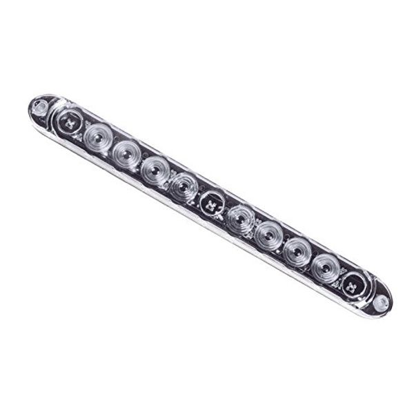 Slimline LED Red Identification Light Bar with 3rd Brake Indicator (252-4500) - Single