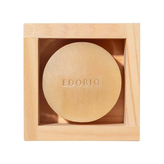 EDOBIO MASU SOAP – GENTLE FACE WASH MADE IN JAPAN – LACTIC ACID BACTERIA, GREEN TEA, CHERRY LEAF – MOISTURIZING – NATURAL INGREDIENTS, NO HARSH CHEMICALS