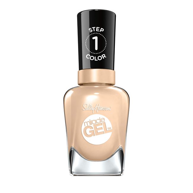 Sally Hansen Miracle Gel Nail Polish, Shade Bare Dare 119 (Packaging May Vary)